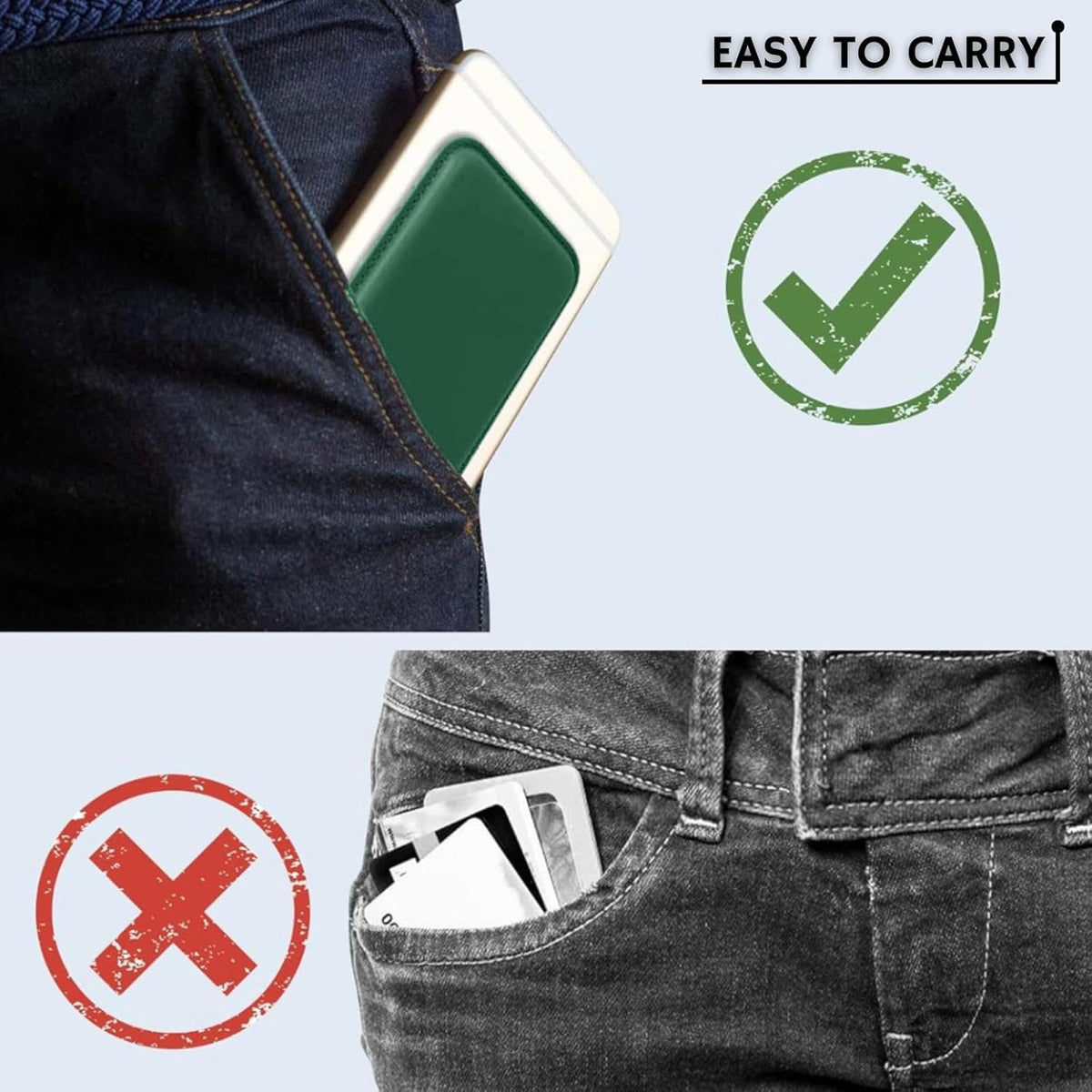 Casemania Magnetisch Pasjeshouder - Groen