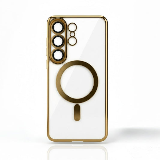 Samsung Galaxy S26 Ultra Case - Gold - Silicone MagSafe Back Cover