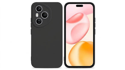 Honor 400 Pro 5G Hoesje - Zwart - Siliconen Back Cover