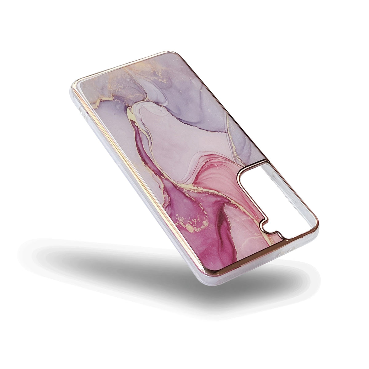 Samsung Galaxy A54 Hoesje - Nova - Siliconen Marmer Back Cover
