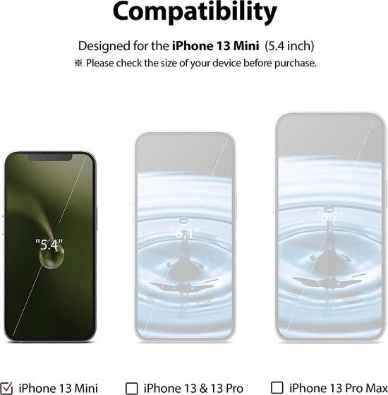 Apple iPhone 13 Mini Hoesje - Zwart - Siliconen Back Cover