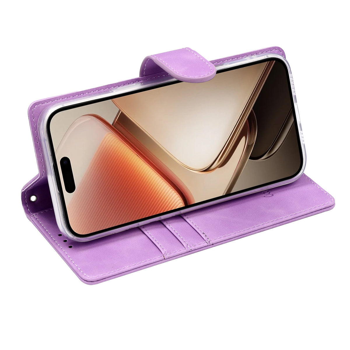 Apple iPhone 17e Hoesje - Paars - Bookcase