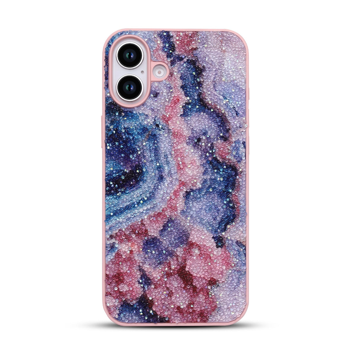 iPhone 16 Case - Nova - Diamond Marble Glitter Back Cover