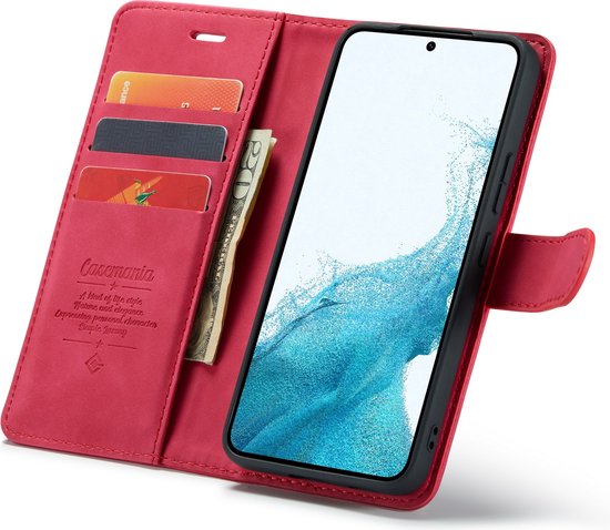 Samsung Galaxy S21 Hoesje - Royal Fuchsia - 2 in 1 Bookcase