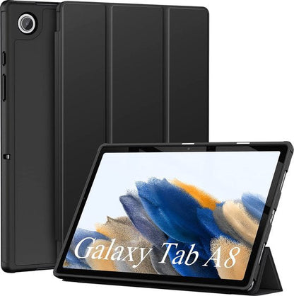Samsung Galaxy Tab A8 2021 Tablethoes - Zwart - Smart Cover