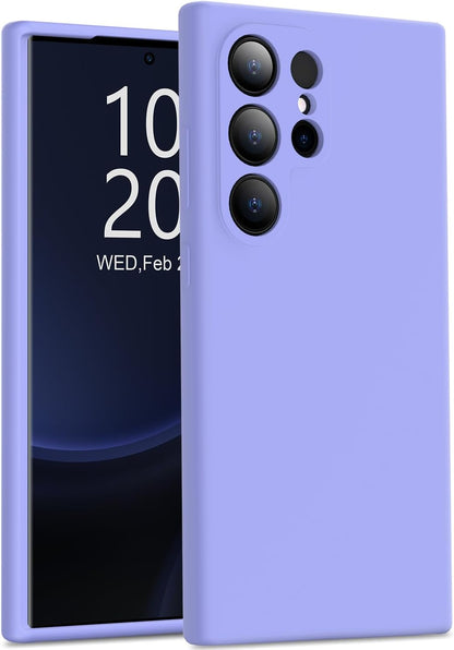 Samsung Galaxy S25 Ultra Case - Purple - Liquid Silicone Back Cover