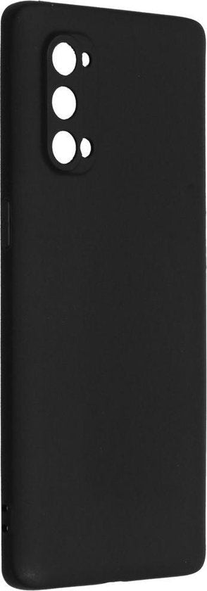 Oppo Reno 4 5G Hoesje - Zwart - Siliconen Back Cover