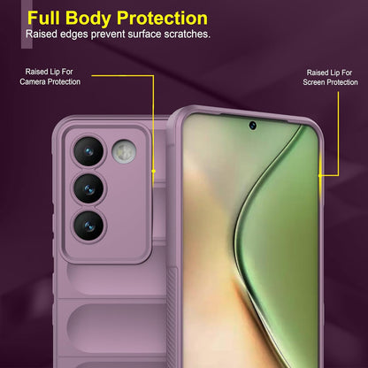 Samsung Galaxy A37 Hoesje - Paars - Siliconen Back Cover