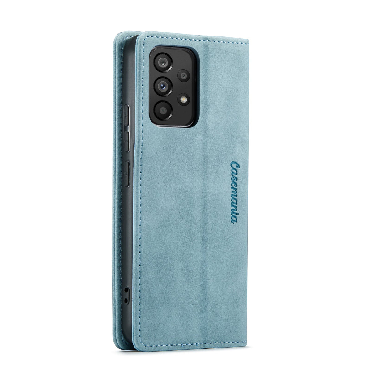 Samsung Galaxy A71 5G Hoesje - Aqua Blue - Dunne Bookcase