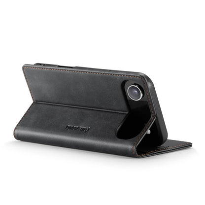 Apple iPhone Air Hoesje - Charcoal Gray - Luxe Dunne Bookcase