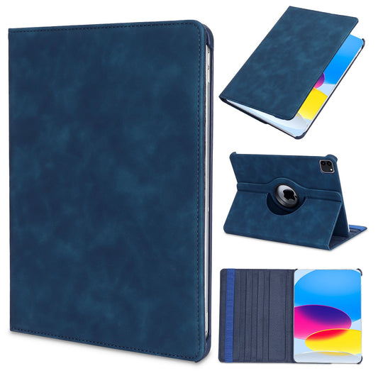 iPad Pro 11 inch 2022 Tablethoes - Navy Blue - Draaibare Bookcase
