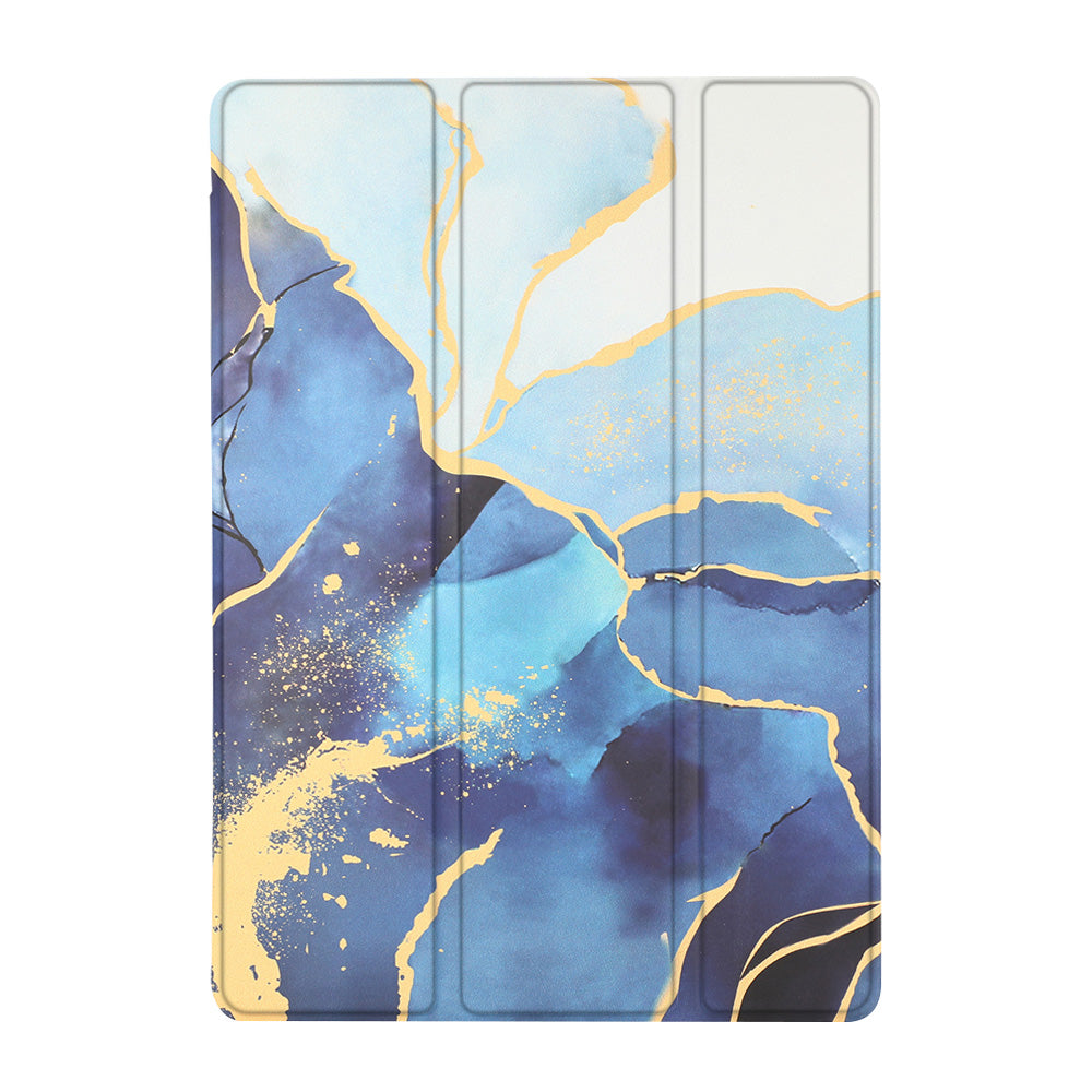 Samsung Galaxy Tab A8 2021 Tablet-Hülle Smart Cover - , Marmor Blau