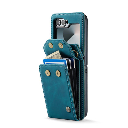 Samsung Galaxy Z Flip 7 FE Hoesje - Emerald Green - Bookcase met Telefoonkoord