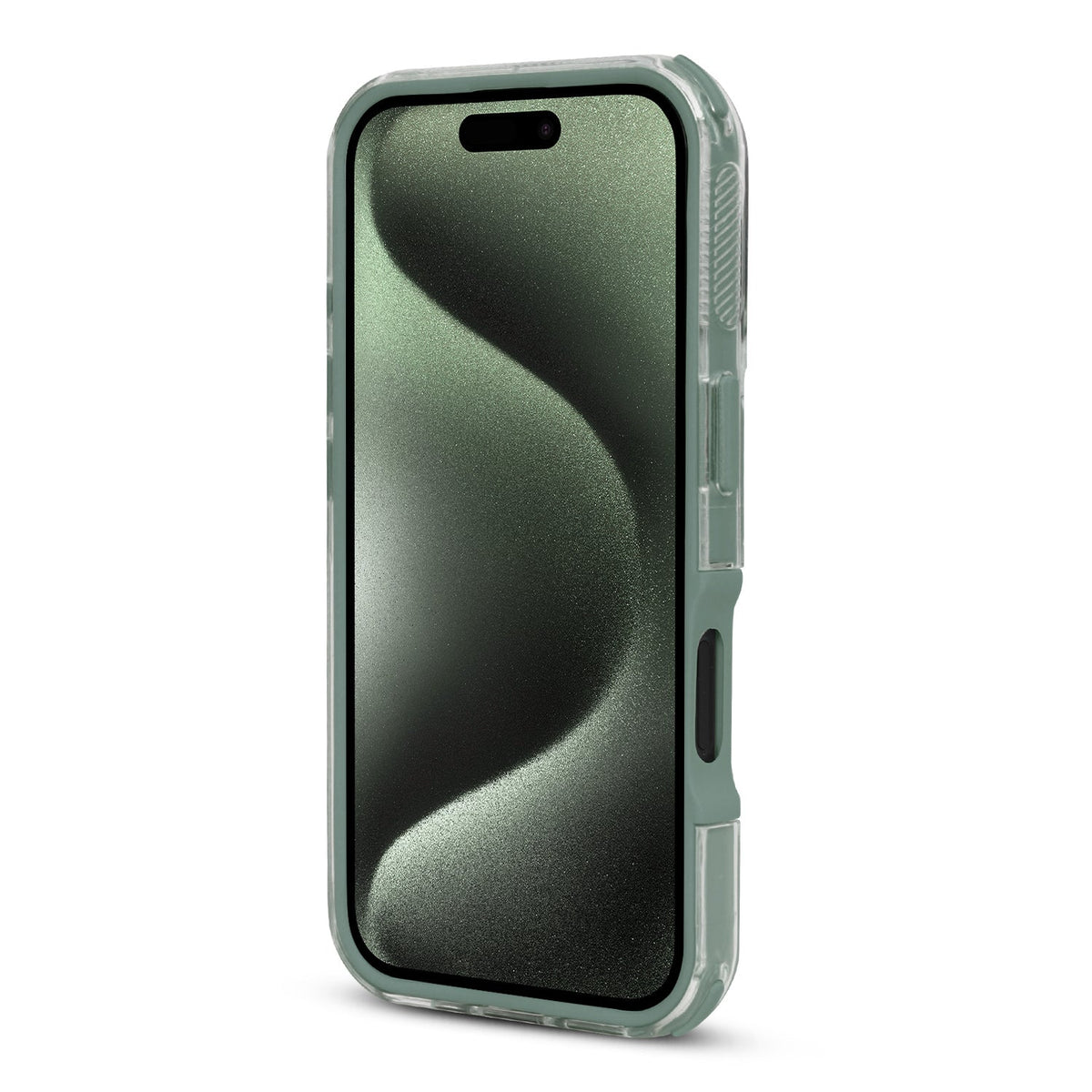 Apple iPhone 16 Plus Hoesje - Groen - Liquid Armor MagSafe Back Cover