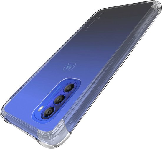 Coque Motorola Moto G51 5G - Transparente - Étui arrière hybride antichoc