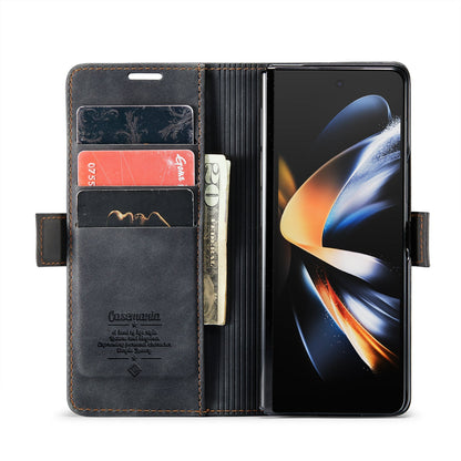 Samsung Galaxy Z Fold 5 Hoesje - Charcoal Gray - Dunne Bookcase
