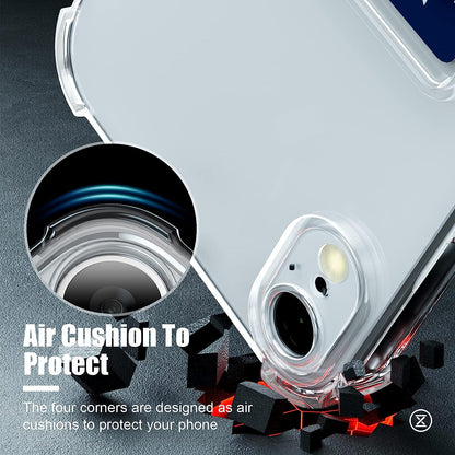 Apple iPhone XR Case - Clear - Back Cover with Card Holder