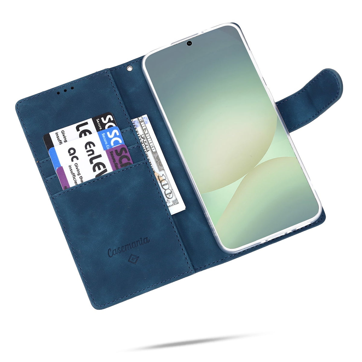Samsung Galaxy A36 Hoesje - Navy Blue - Bookcase