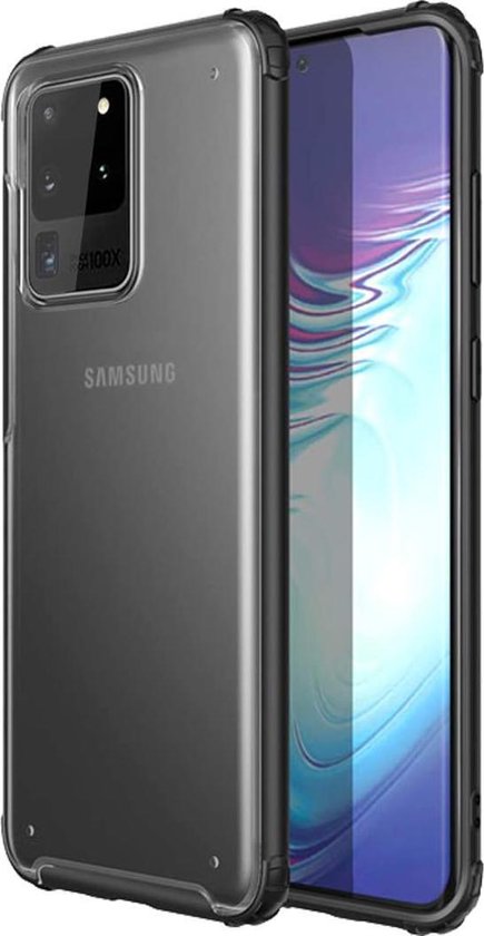 Samsung Galaxy S20 Ultra Case - Black - Extra Sturdy Silicone Back Cover