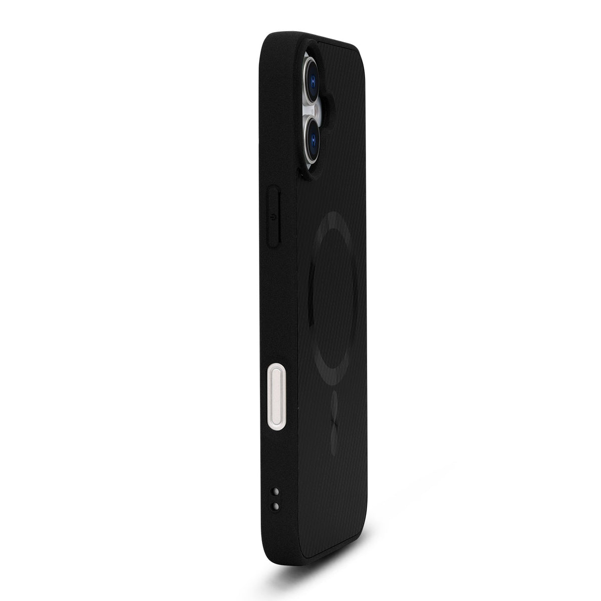 Apple iPhone 16 Plus Hülle - Schwarz - Carbon-MagSafe-Backcover