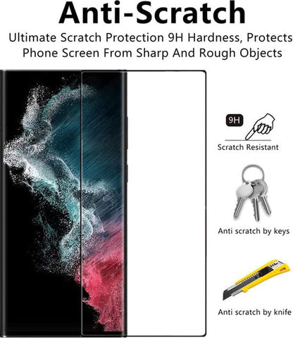 Samsung Galaxy S23 Ultra Screenprotector - Full Cover - 2 Stuks