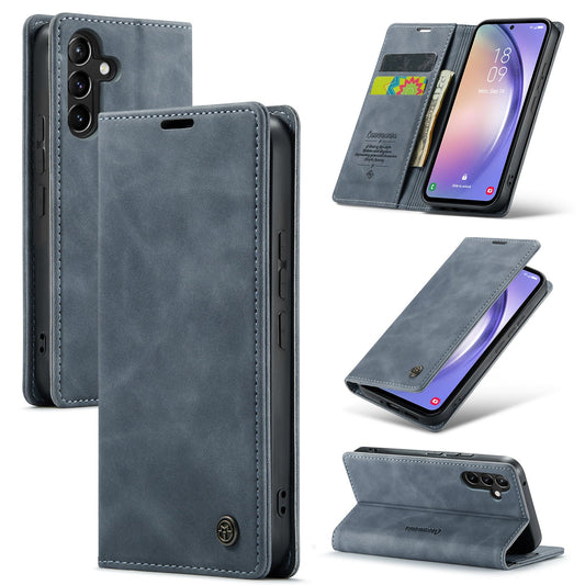 Samsung Galaxy S23 FE Hoesje - Shadow Gray - Dunne Bookcase
