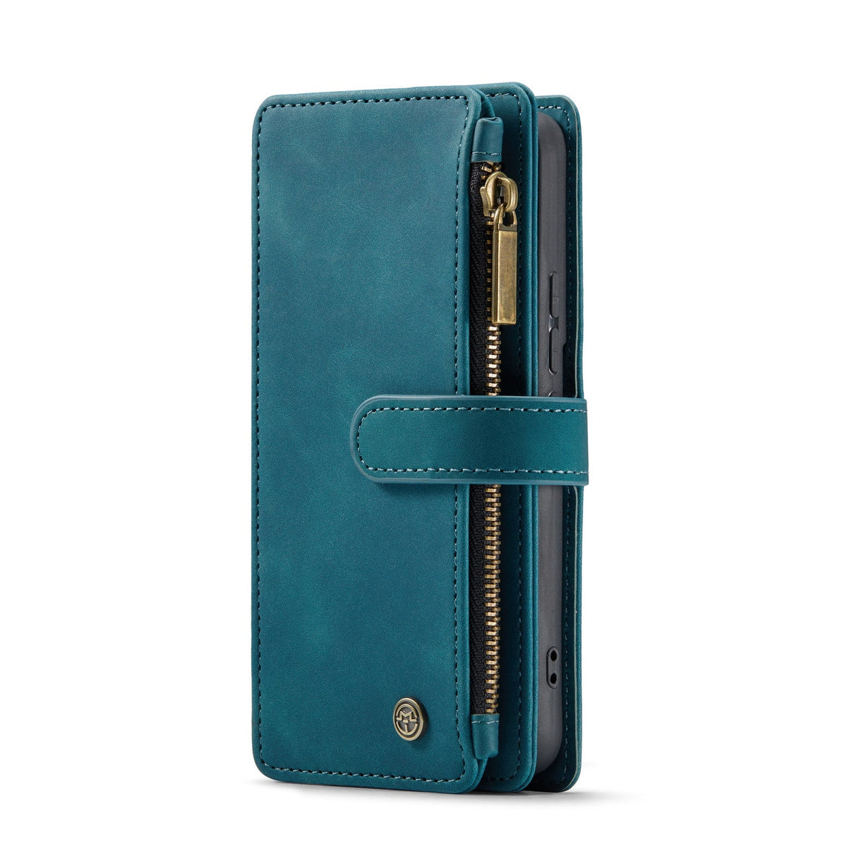 Samsung Galaxy Z Fold 4 Hoesje - Emerald Green - 2 in 1 Bookcase met 10 Kaart Vakken