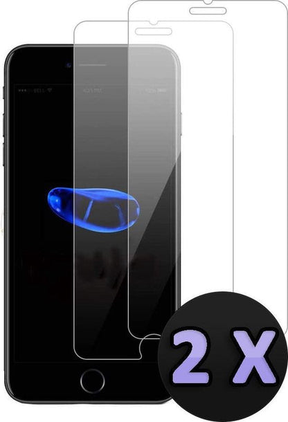 Apple iPhone SE (2020) Screenprotector - Tempered Glass - 2 Stuks
