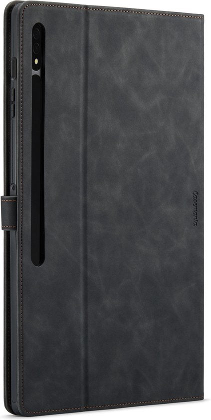 Samsung Galaxy Tab S8 Ultra Tablethoes - Charcoal Gray - Draaibare Bookcase