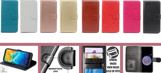 Samsung Galaxy S10e Hoesje - Wit - Bookcase