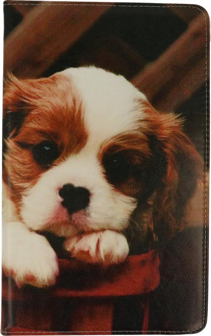 Samsung Galaxy Tab S6 Lite Tablet Case - Puppy - Rotating Folio Case