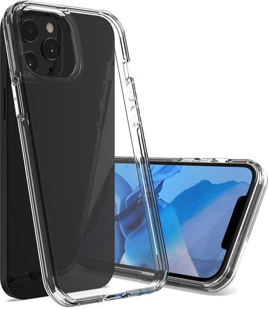 Apple iPhone 12 Hoesje - Transparant - Siliconen Back Cover