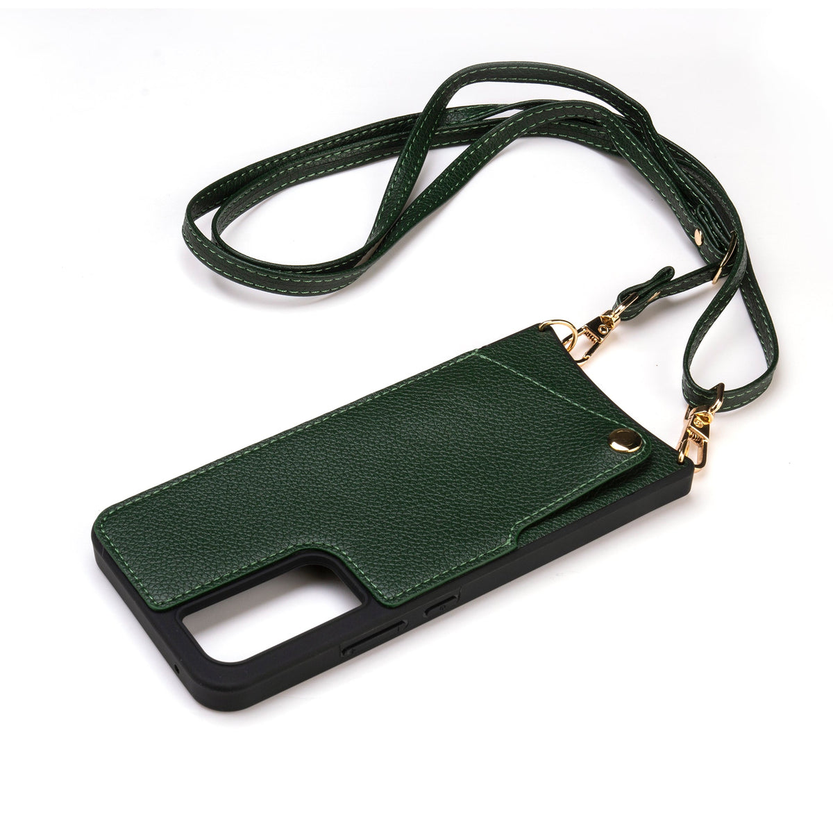 Samsung Galaxy A54 Hoesje - Groen - Back Cover met Pols Bandje