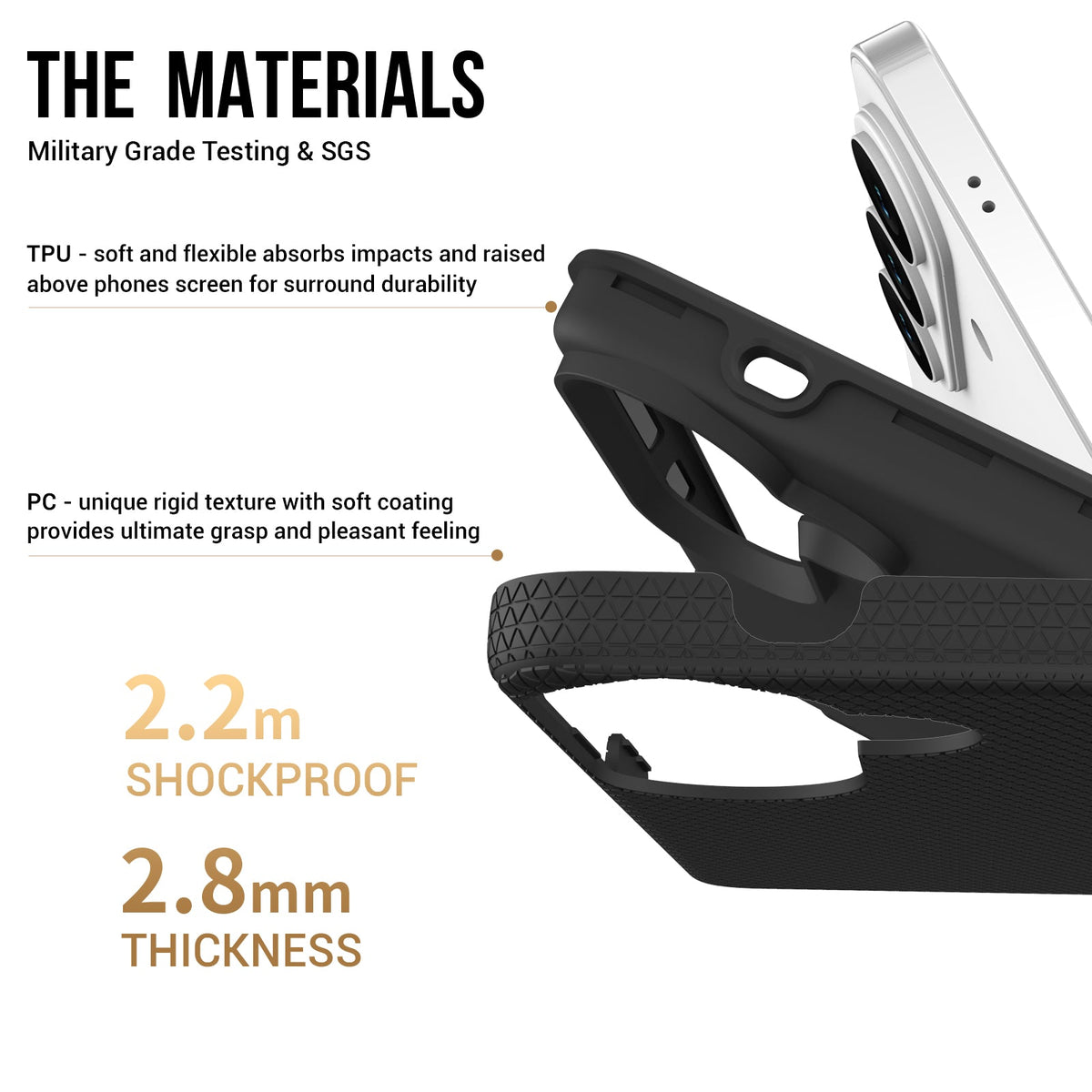 Samsung Galaxy S26 Hoesje - Zwart - Anti-Slip Back Cover