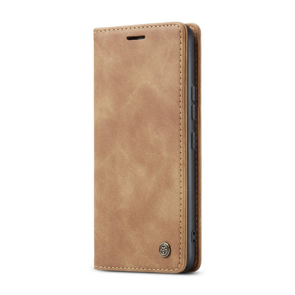 Samsung Galaxy A14 Hoesje - Sienna Brown - Dunne Bookcase