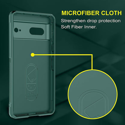 Google Pixel 7A Hoesje - Groen - Siliconen Back Cover