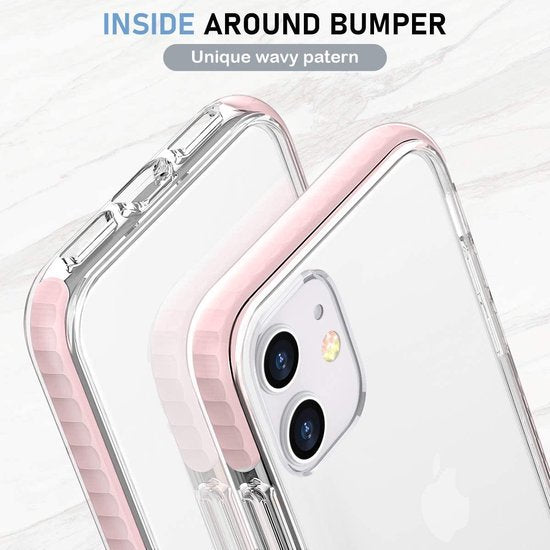 Samsung Galaxy S10 Hoesje - Roze - Anti-Shock Back Cover