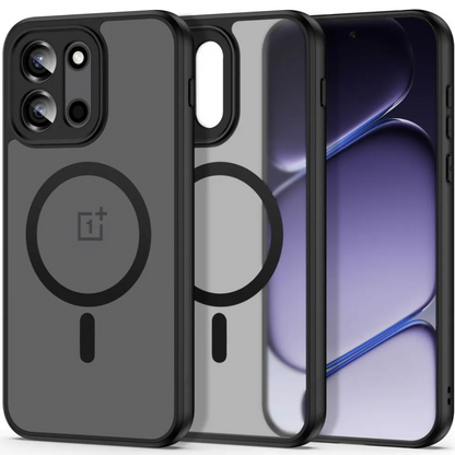 OnePlus Nord 6 Hoesje - Zwart - Matte Armor MagSafe Back Cover