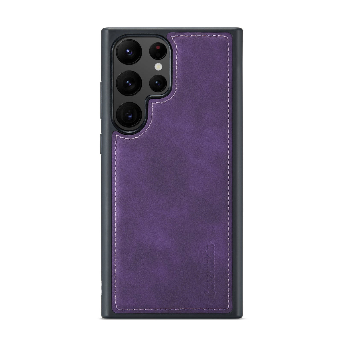Samsung Galaxy S22 Ultra Hoesje - Dark Purple - 2 in 1 Bookcase
