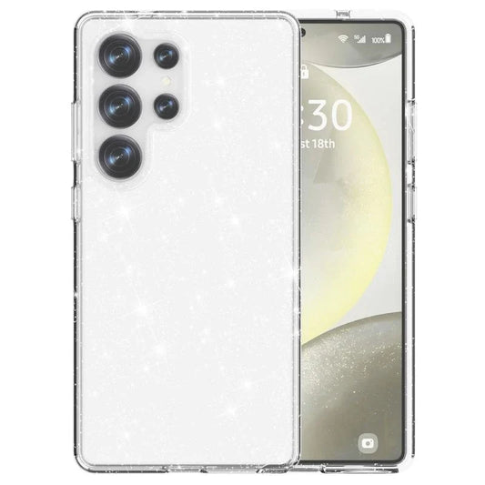 Coque Samsung Galaxy S25 Ultra - Argent - Coque arrière Paillettes