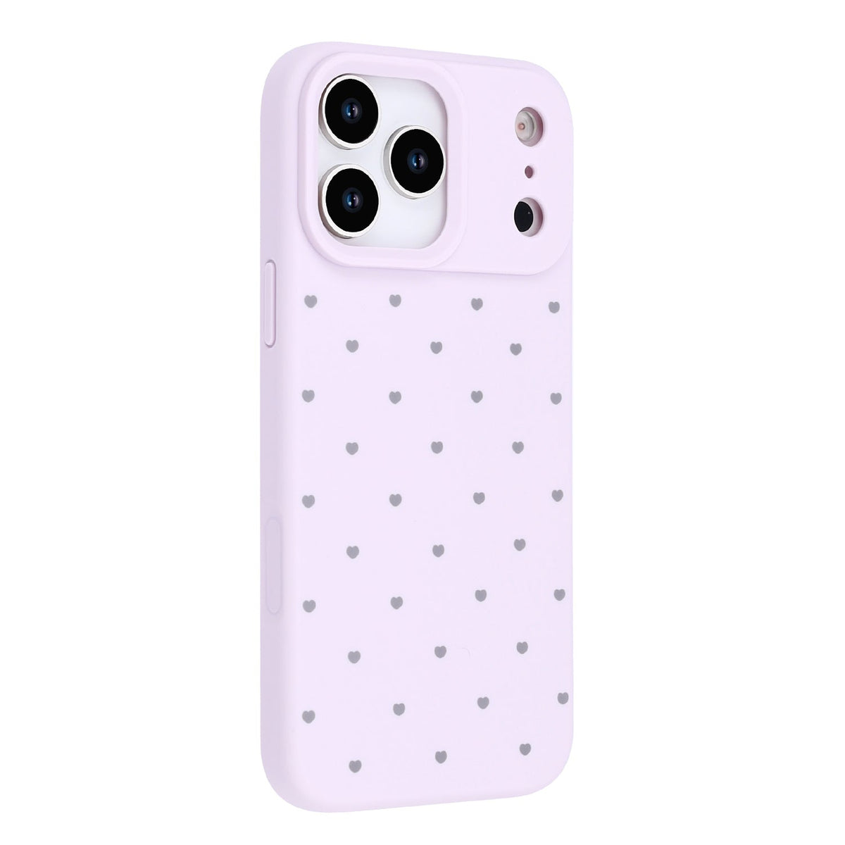 Apple iPhone 18 Pro Case - Purple - Hearts Back Cover