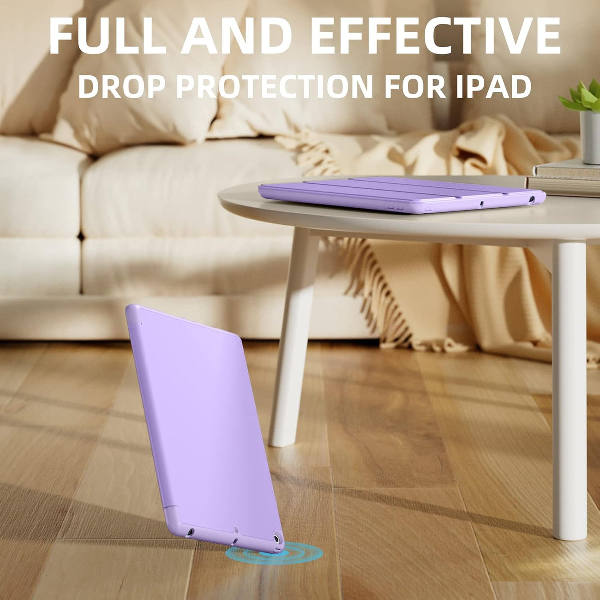 Apple iPad 10.2" WiFi 2019 (7. Gen.) Tablethoes - Lila - Smart Cover