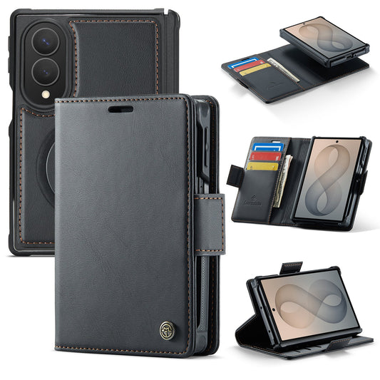 Samsung Galaxy Z Fold8 Case - Charcoal Gray - 2-in-1 MagSafe Wallet Case