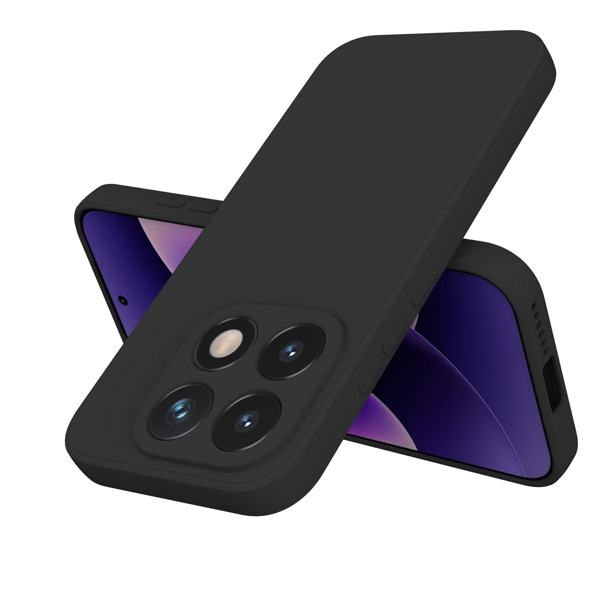 Xiaomi Redmi 17 Hoesje - Zwart - Siliconen Back Cover