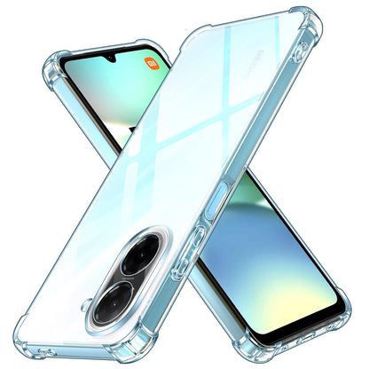 Xiaomi Poco C71 Hoesje - Transparant - Anti-Shock Hybrid Back Cover