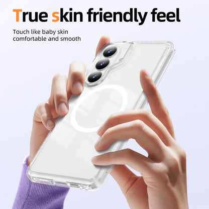 Samsung Galaxy S26 Plus Case - White - Minimalist MagSafe Back Cover