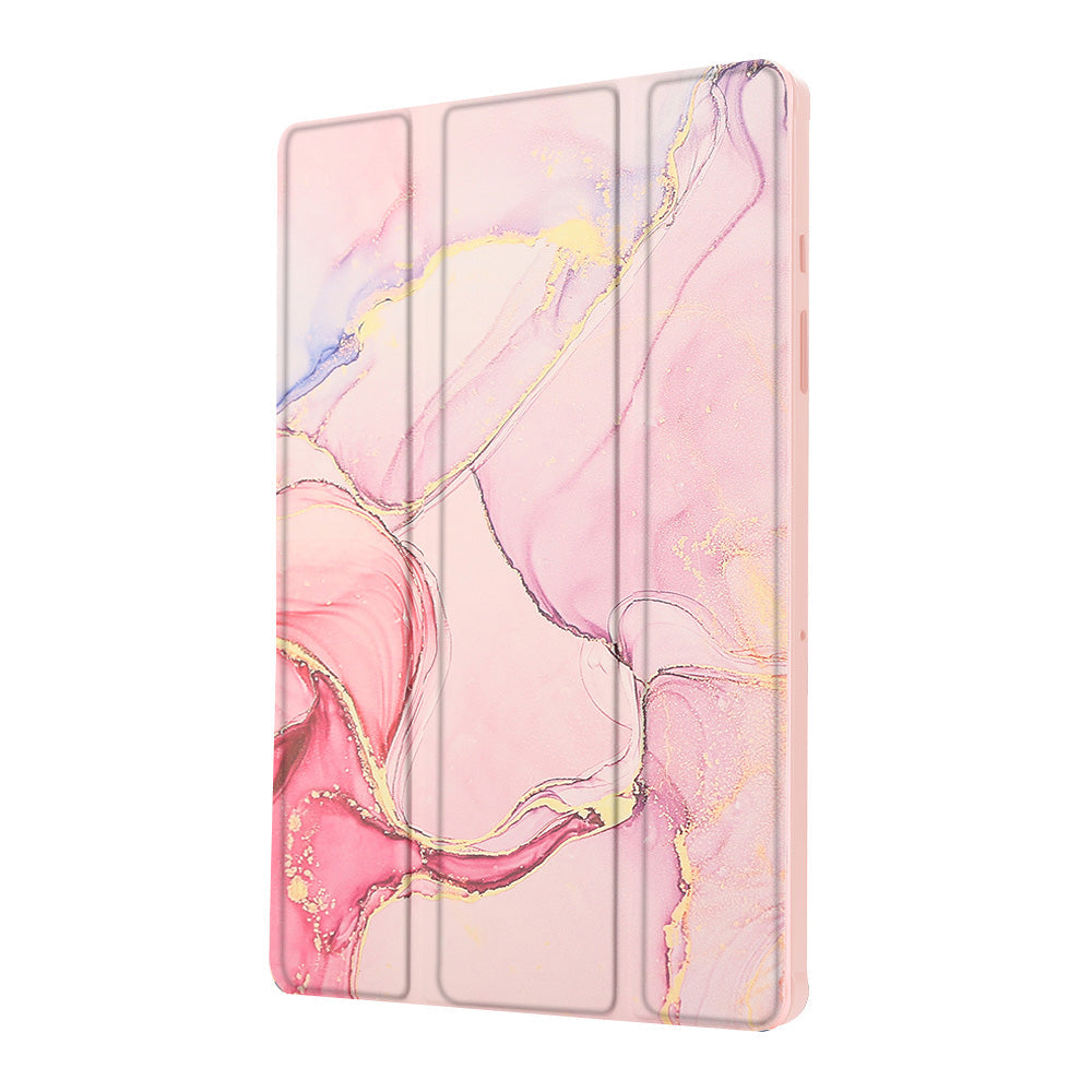 Housse pour tablette Apple iPad 7 10.2 (2019) Smart Cover - , Marbre Rose