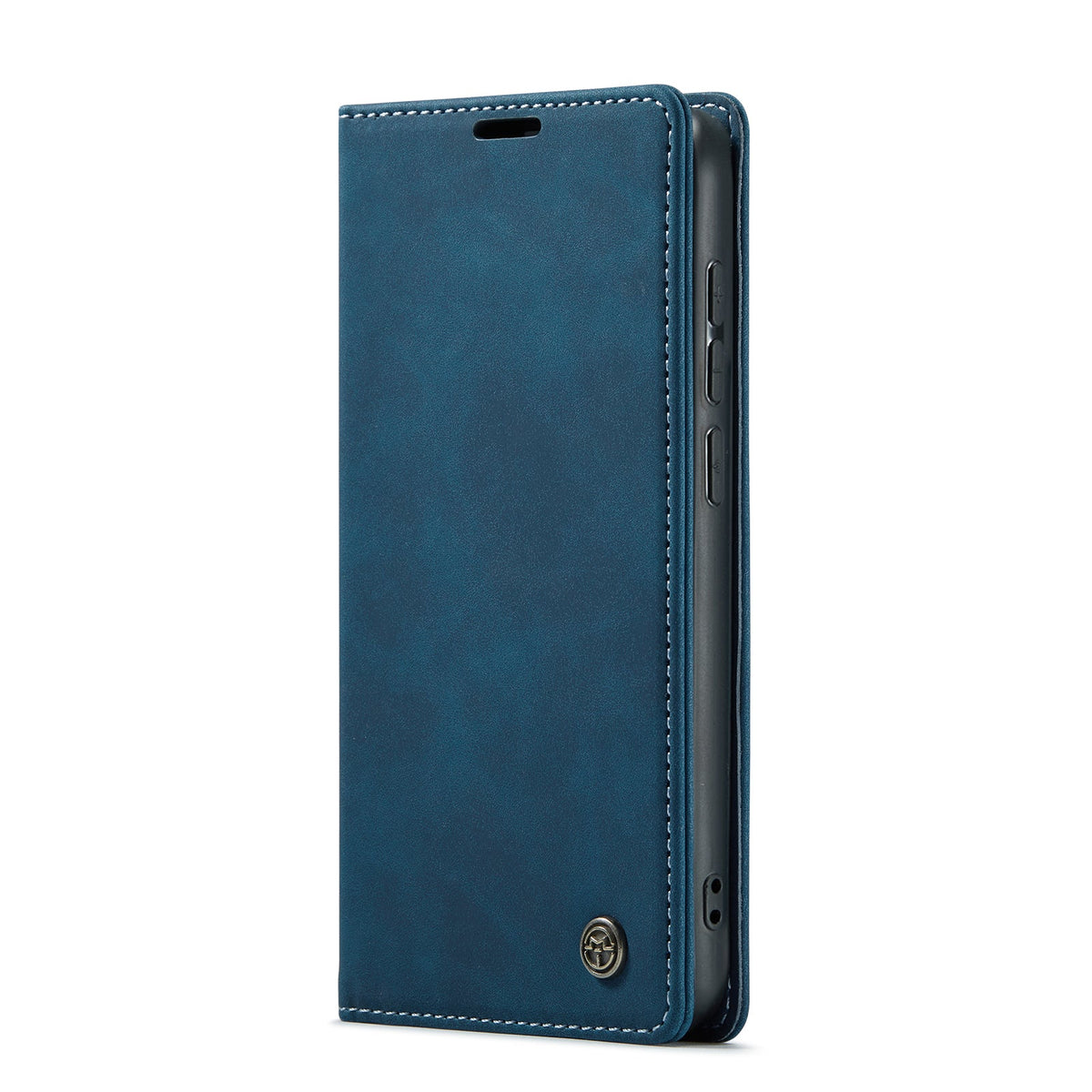 Samsung Galaxy S25 Hoesje - Navy Blue - Dunne Bookcase