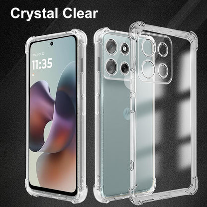 Motorola Moto G56 Hoesje - Transparant - Anti-Shock Back Cover
