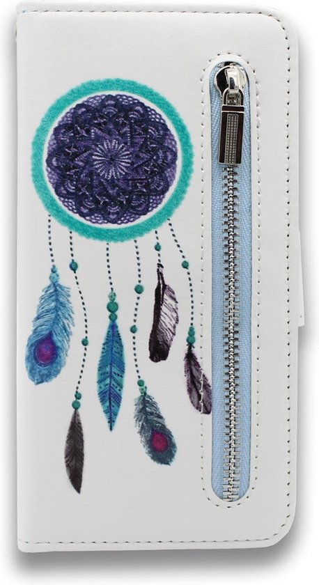 Apple iPhone 7 Plus Hoesje - Dreamcatcher - Print Bookcase